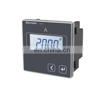 LNF31 72*72mm ac panel mount single phase current energy meter