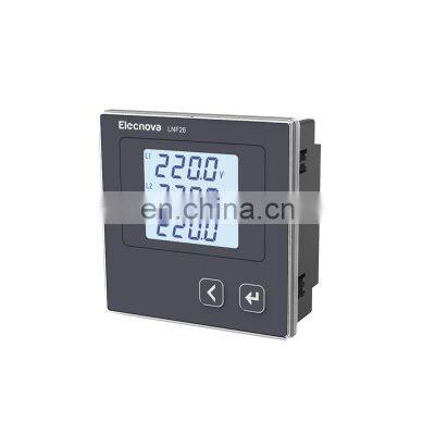 LNF26 LCD display RS485 communication RTM panel mounted smart energy meter