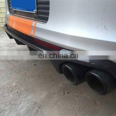 Carbon Fiber Rear Bumper Diffuser for Ford Mustang GT500 2013 2014 photo-2