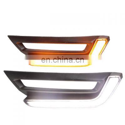 daytimre runing light  front bumper  lights LED  fog lamp for Honda CRV 2017 2018 ABS material