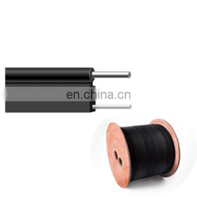 Hanxin 1.0mm Steel Wire Indoor Outdoor G657a Ftth Drop Fibra Optical Cable