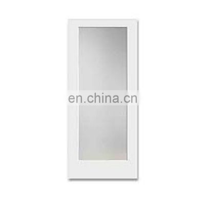 Modern solid wooden quality wood panel glass doors bedroom toilet white interior shaker door designs