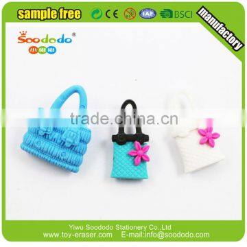 Cheap Colorful Bag Shaped Eraser Supplier photo-4