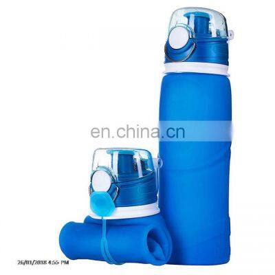High Quality Silicone Foldable Water Bottle photo-4