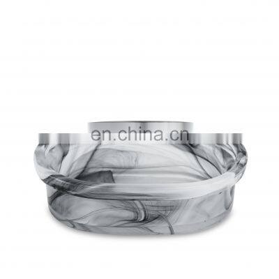 New Style Modern Bathroom Accessories Set Glass for Hotel Soap Dispenser Glass photo-5