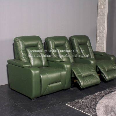 Made in China Wholesale Cheap Price Theater Furniture Power Recliner Home Theater Movie Seats photo-2