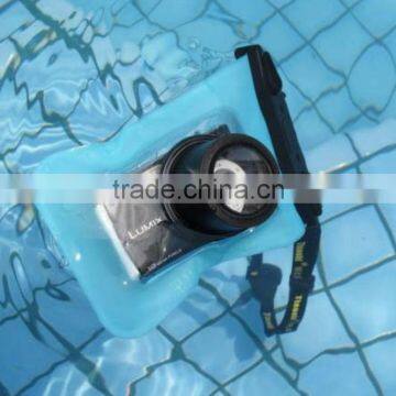 PVC waterproof camera bag for swimming diving pouch