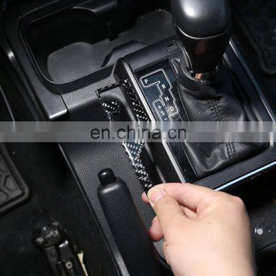 Auto Parts 15-20 for Toyota Tacoma Gear Indicator Stickers Real Carbon Fiber (soft) 1 Piece Set