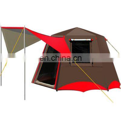 High quality large automatic camping outdoor family tent 6 person waterproof