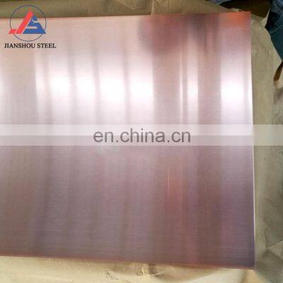 High Quality 4x8 JIS T1 T2 H59 H62 H68 H70 Copper Sheet Thickness 4mm 5mm photo-5