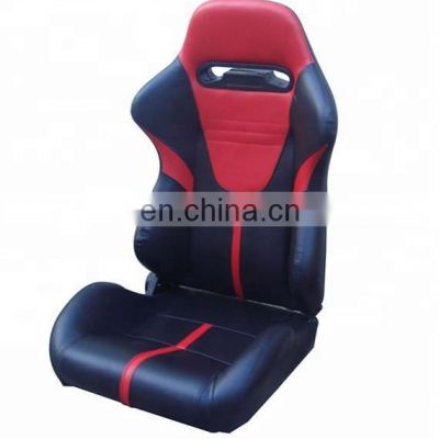 JBR 1010 Series Adjustable Carbon Looking Leather Pineapple Fabric PVC PU Sport Racing Car Seat