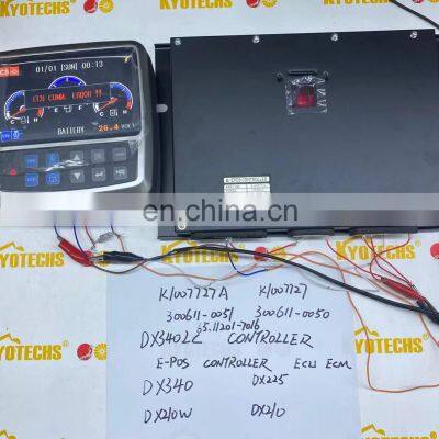 CONSTRUCTION MACHINERY PARTS DX340 S225LC-7 S225LC-V MONITOR CONTROLLER 543-00074 FOR SALE photo-2