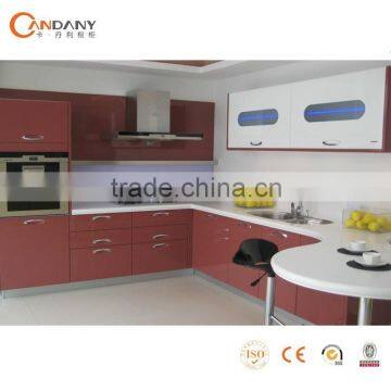 Pure Acrylic board kitchen cabinet,kitchen knife