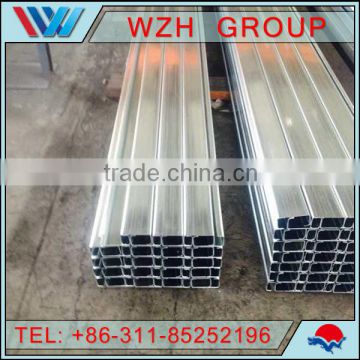 China Industrial Galvanized Purlins/standard thickness of c purlins/standard thickness of c purlins