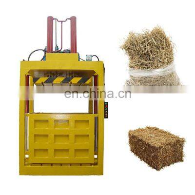 Vertical hydraulic press machine manual waste baler