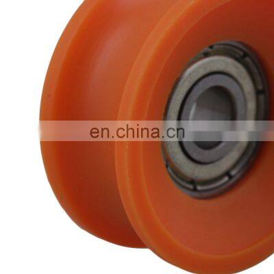 NSK NTN KOYO grade orange deep U groove guide rail plastic ball bearing 605 size