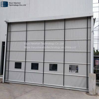 Large Size PVC Folding Stacking Fast Action Door