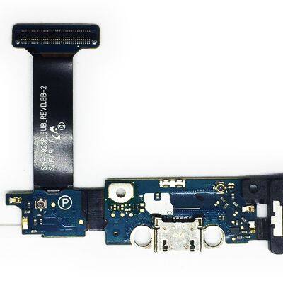G925 P USB Charging Board Charger Port Dock Plug Connector Flex Cable For Samsung S6 Edge G925P Part Replacement photo-3