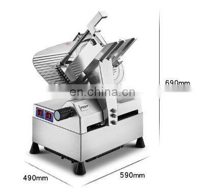 Desktop Automatic Slicer Frozen Meat Planing Machine Mutton Roll for Flakers Hotel photo-2