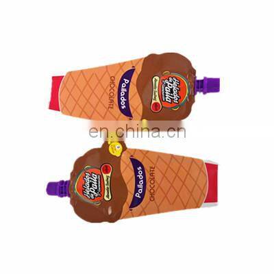 Aluminum Recyclable Packaging Special Shaped Stand up Spout Pouch for Liquid Juice photo-5