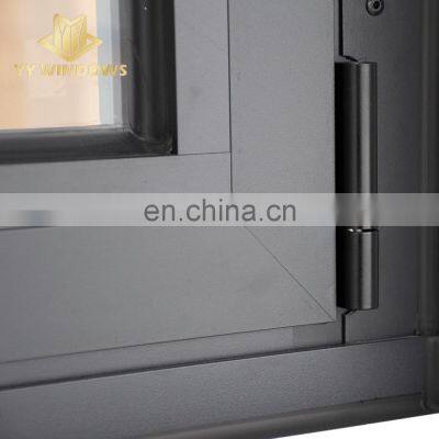 Factory Custom Design NFRC Top Rated Impact Resistant Tilt and Turn Window High-end House Aluminum Hurricane Tilt Turn Windows