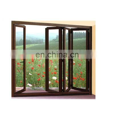 Aluminum Bi-Fold Window Aluminium Accordion Folding Windows