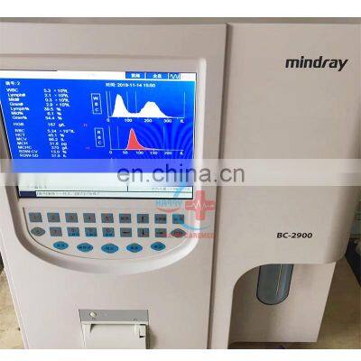 Mindray Hematology BC2900 Used Hematology Equipment 3-parts Hematology Analyzer Machine