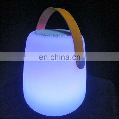 Portable Home Theatre Music Lantern Plastic Led New model wireless Tws Super Mini Multifunction ice bucket led light speaker