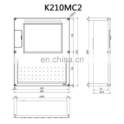 K210MCi KND CNC Controller of Milling Machine Serial Servo Bus KSSB Cnc Machine Center Cnc Milling Machine photo-5