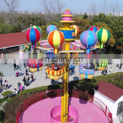 Funfair theme park equipment thrilling samba balloon rotary tower amusement rides for sale