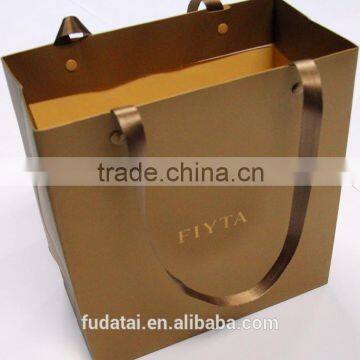 FDT customized famous brand top quality Christmas promotional gift watch paper bag