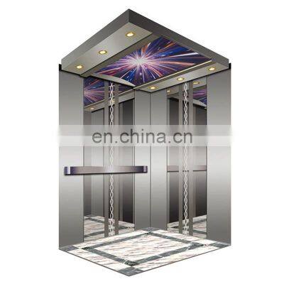 Preço de fábrica para o design da cabine de elevador residencial em aço inoxidável photo-5