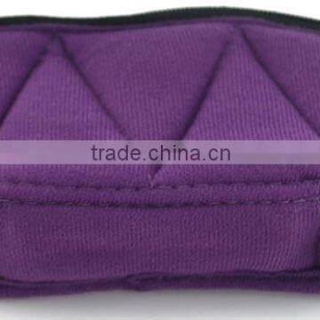 Soft Purple Velvet Essential Oil Case Hold 5ml and 10ml Bottle,OEM Soft Velvet Small Essential Oil Carrying Cases Hold 5bottles photo-3