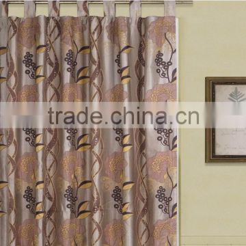 1PC Polyester Tab top window curtain