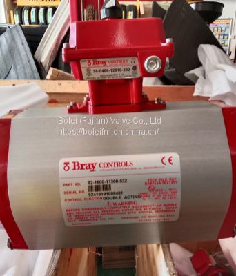 S92-1600 pneumatic actuator, BRAY actuator