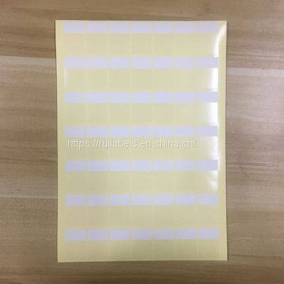 Self Laminating Polyester Cable Labels Print With Laser Printes