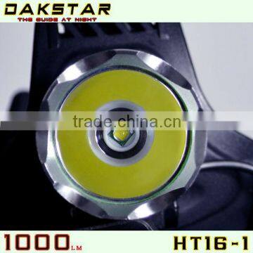 DAKSTAR XML T6 HT16-1 1000LM 18650 Rechargeable High Power Aluminum Headlamp LED With CREE
