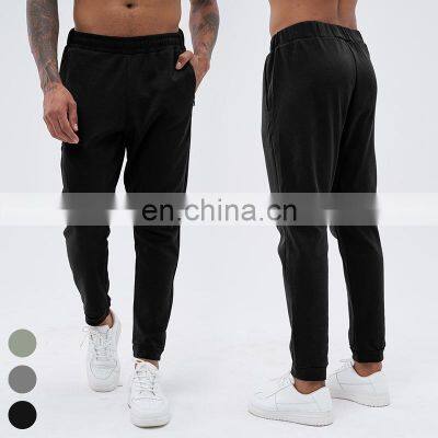 Zipper Side Pockets Warm Elastic Waist Pants High Quality Joggers Loose Sports Trousers Small Leg Sweatpants Men Jogger Pants photo-3