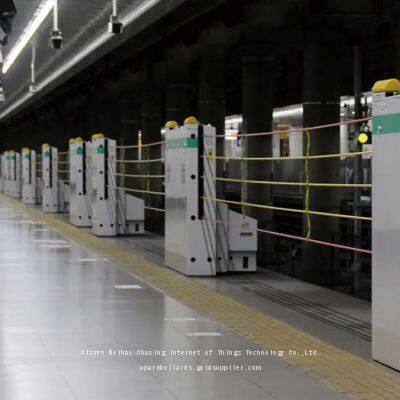 UPARK MRT Platform Rail Protection Automatic Guardrail High-speed Subway Passenger Barrier Safety Gate photo-4