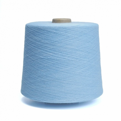 Viscose yarn for knitting: 28/2, 25% nylon, 25% polyester and 50% viscose yarn