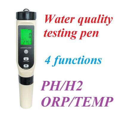 Multi functional four in one water quality testing pen