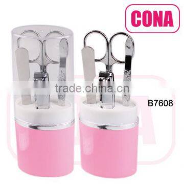 whole sale plastic case manicure set