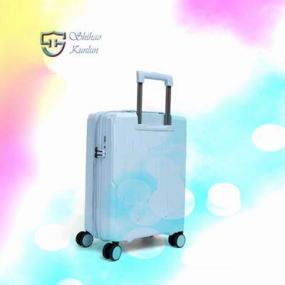 Hot Sale Large Capacity Lightweight Suitcase Luggage 3 Set PPVintage Travel Luggage Set photo-3