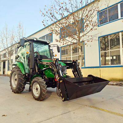 Tractor Loader Backhoe 50hp Tractor With Front End Loader and Backhoe