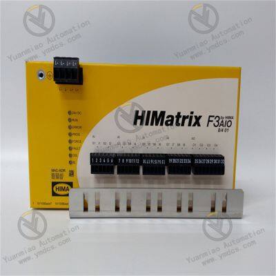 HIMA F3 AIO 8 4 01 Safety Related Controller Versatile Safety Controller