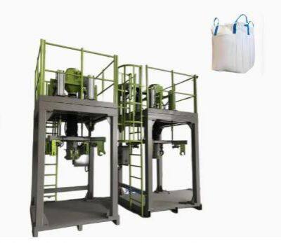 Semi Auto Jumbo Bag Filler 500kg 1000kg Big Bag Ton Bag Packing Machine