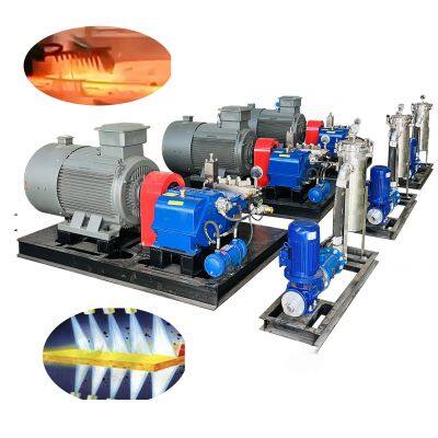 200bar High Pressure Water Jetting Machine New Phosphorus Removal System Oxide Scale Cleaning Hydro Blasting Equipment