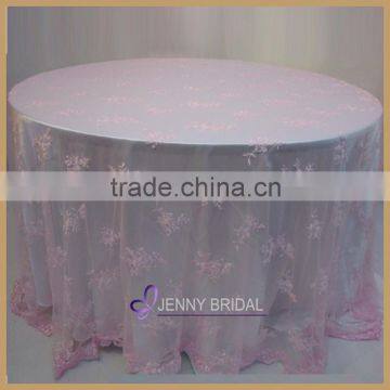 TL002C factory custom-made round lace tablecloth                        
                                                Quality Choice