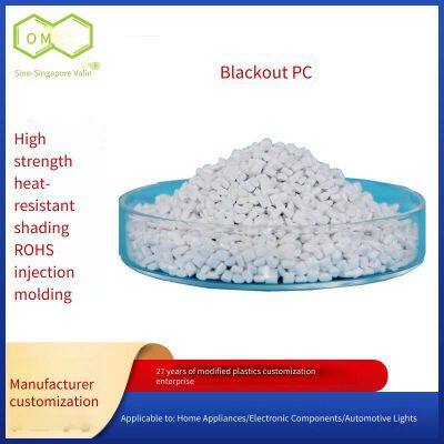factory-supplied light-blocking pc for electronic components, high-strength and heat-resistant