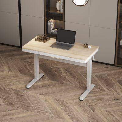 Rectangular  Standing  Adjustable Height Feature table desk for hand lift